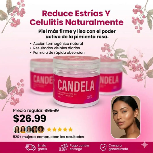 CREMA CANDELA ESTRIAS Y CELULITIS