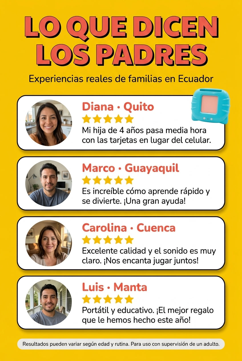 Lo que dicen los padres ecuatorianos sobre la maquina